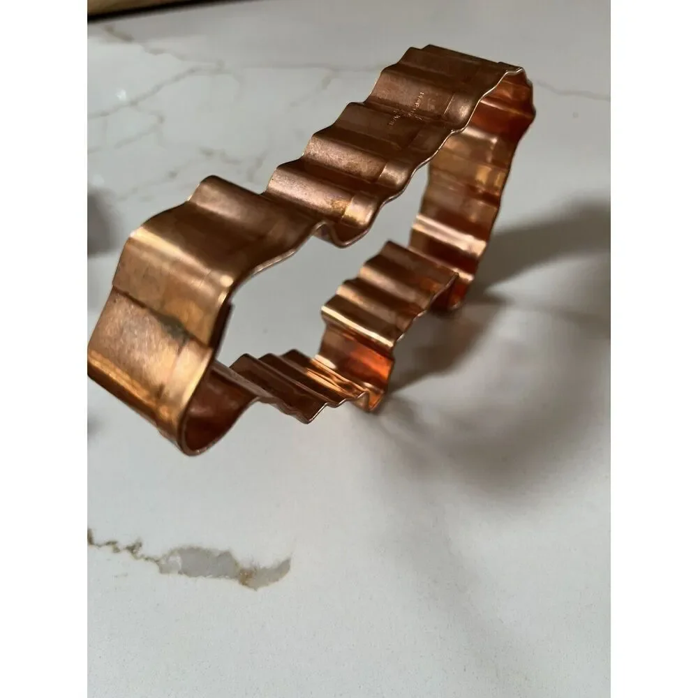 Lot Of 9 Martha Stewart by Mail Noah's Ark Copper Cookie Cutter Kit Set
